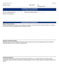 Form DDD-2063A Ongoing Quarterly Progress Report (Qpr) Plan of Care/Tratment Plan: Certification/Recertification - Arizona, Page 2