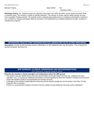 Form DDD-2063A Ongoing Quarterly Progress Report (Qpr) Plan of Care/Tratment Plan: Certification/Recertification - Arizona, Page 3