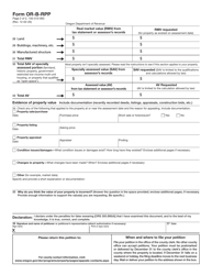 Form OR-B-RPP (150-310-063) Oregon Board of Property Tax Appeals Real Property Petition - Oregon, Page 2