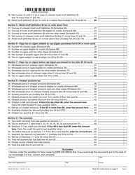 Form OR-530 (150-605-004) Oregon Quarterly Tax Return for Tobacco Distributors - Oregon, Page 2