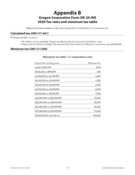Instructions for Form OR-20-INS, 150-102-129 Oregon Insurance Excise Tax Return - Oregon, Page 14
