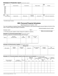 Form 150-301-032 Schedule OR-IPR Industrial Property Return - Oregon, Page 8