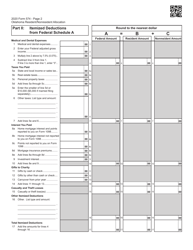 Form 574 Resident/Nonresident Allocation - Oklahoma, Page 2
