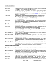 School Audit Declaration - Arizona, Page 3