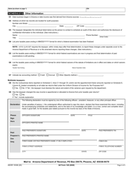 Arizona Form 120 (ADOR10336) Arizona Corporation Income Tax Return - Arizona, Page 4