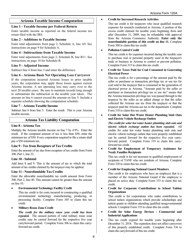 Instructions for Arizona Form 120A, ADOR10949 Arizona Corporation Income Tax Return (Short Form) - Arizona, Page 6