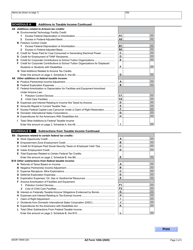Arizona Form 120A (ADOR10949) Arizona Corporation Income Tax Return (Short Form) - Arizona, Page 3