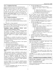 Instructions for Arizona Form 120W, ADOR10551 Estimated Tax Worksheet for Corporations - Arizona, Page 3