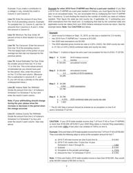 Form IT-2210A (State Form 48437) Annualized Income Schedule for the Underpayment of Estimated Tax by Individuals - Indiana, Page 4