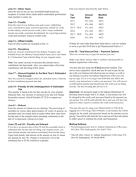 State Form 44405 (IT-40X) Indiana Amended Individual Income Tax Return - Indiana, Page 4