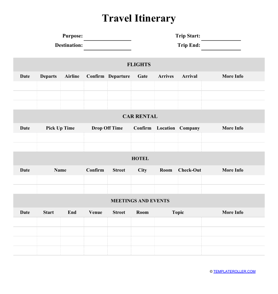 travel-itinerary-template-download-printable-pdf-templateroller