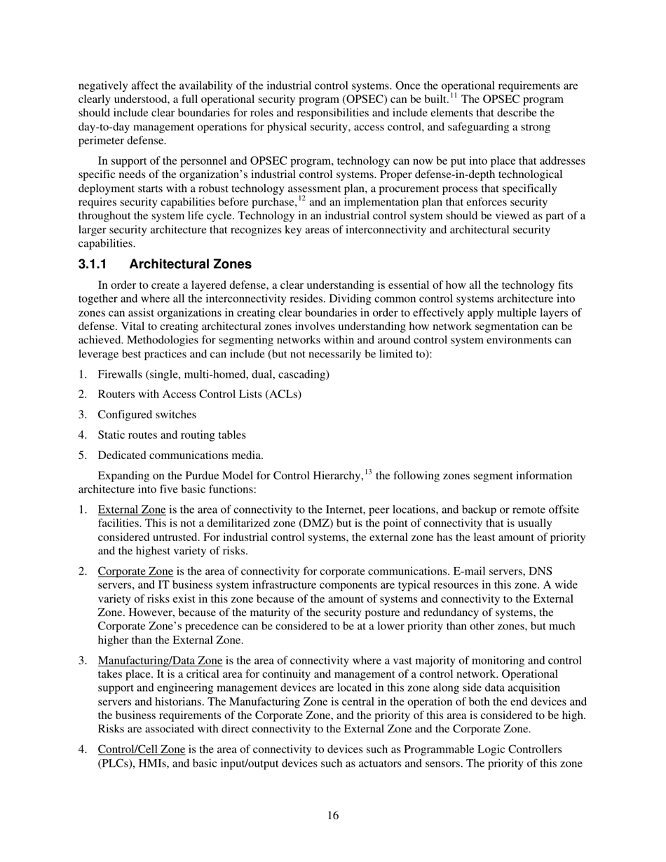 Recommended Practice: Improving Industrial Control Systems Cybersecurity With Defense-In-depth Strategies, Page 26
