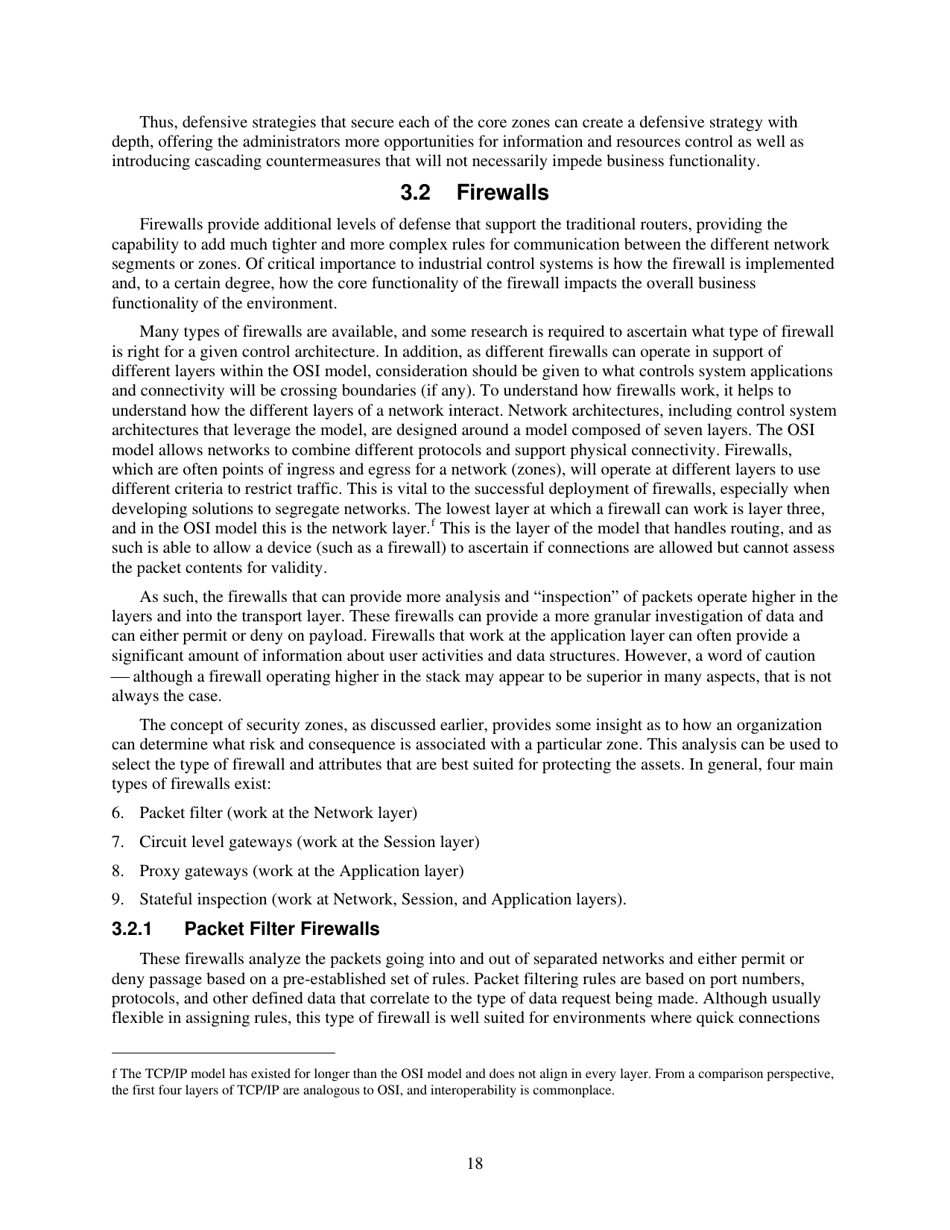 Recommended Practice: Improving Industrial Control Systems Cybersecurity With Defense-In-depth Strategies, Page 28