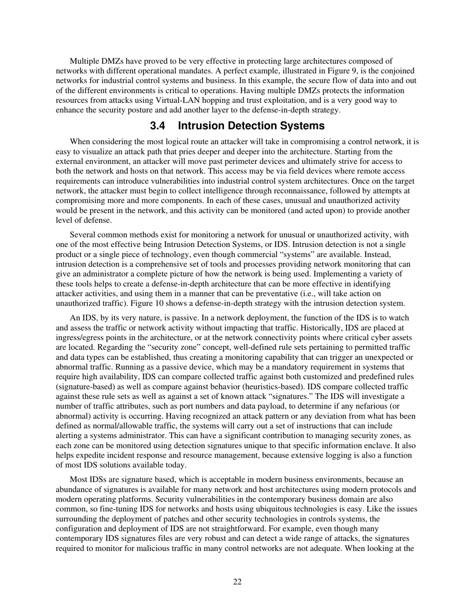 Recommended Practice: Improving Industrial Control Systems Cybersecurity With Defense-In-depth Strategies, Page 32