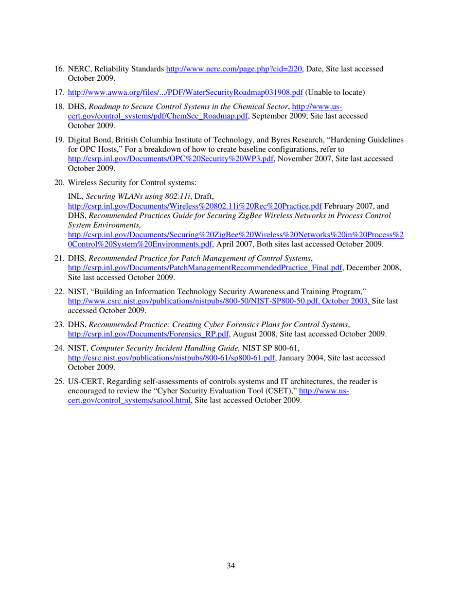 Recommended Practice: Improving Industrial Control Systems Cybersecurity With Defense-In-depth Strategies, Page 44