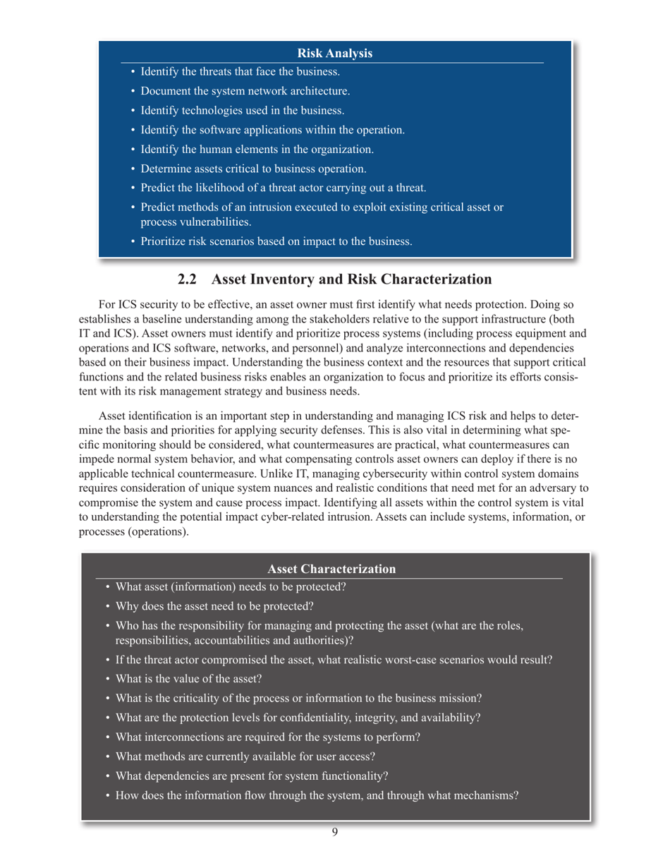 Recommended Practice: Improving Industrial Control Systems Cybersecurity With Defense-In-depth Strategies, Page 18