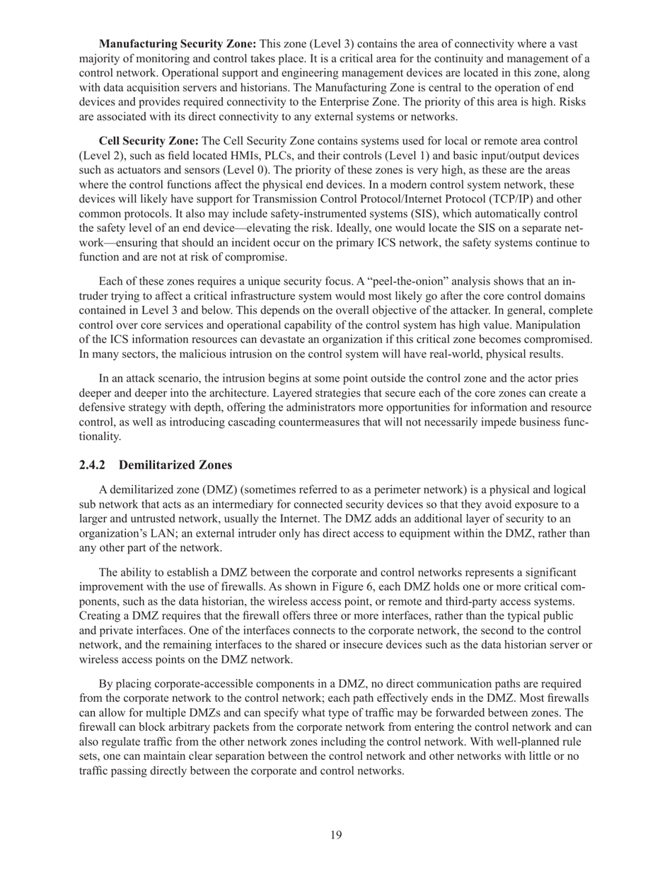 Recommended Practice: Improving Industrial Control Systems Cybersecurity With Defense-In-depth Strategies, Page 28