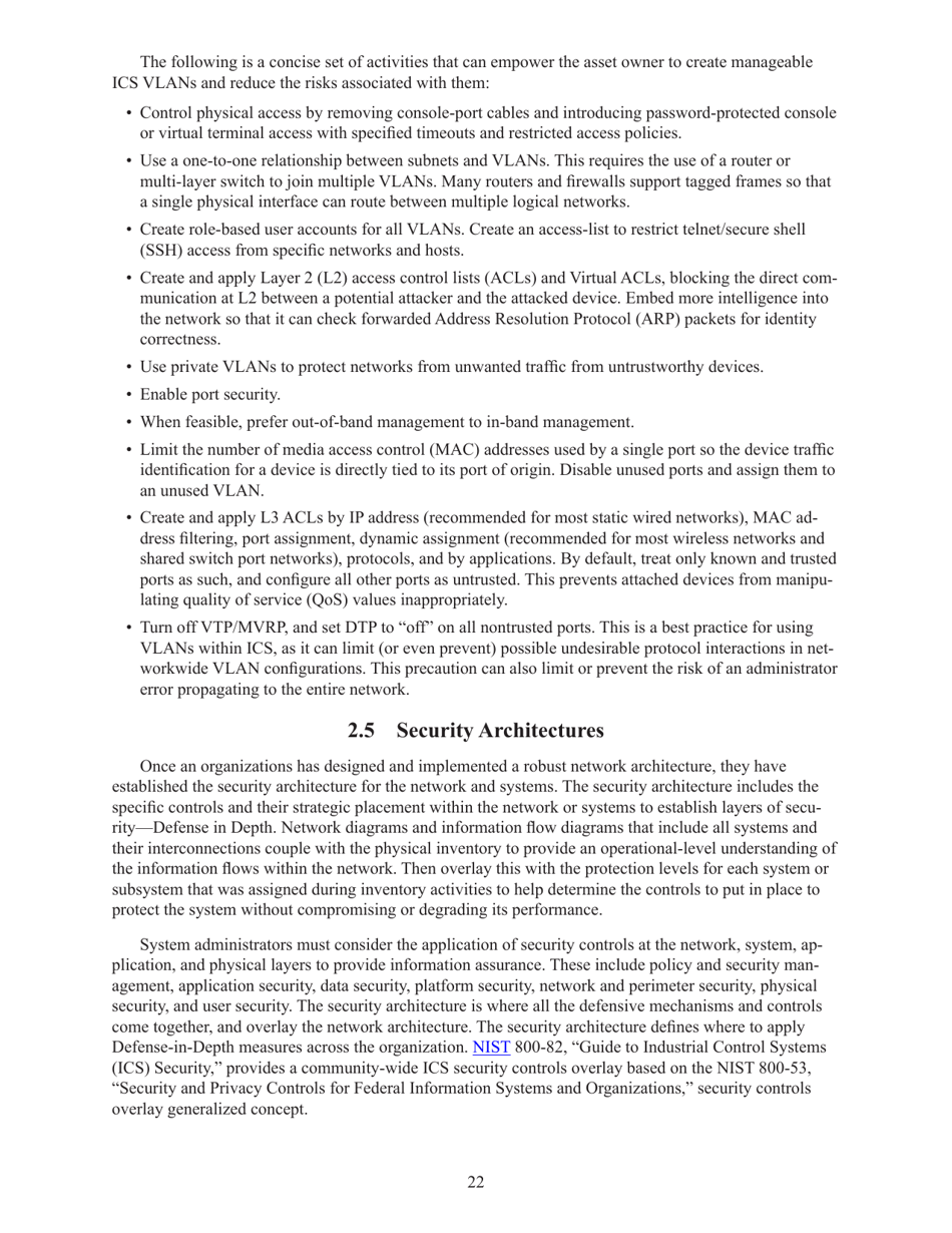 Recommended Practice: Improving Industrial Control Systems Cybersecurity With Defense-In-depth Strategies, Page 31