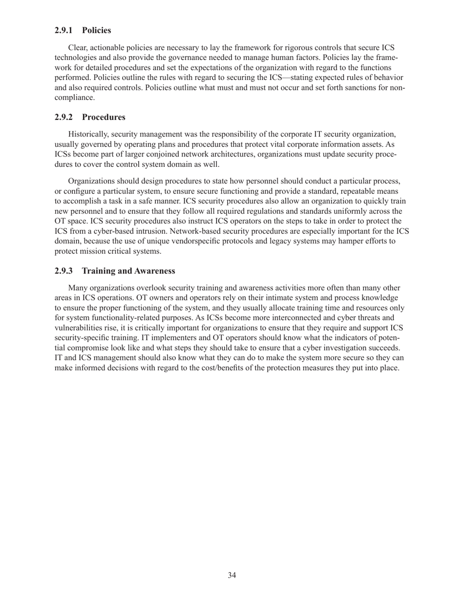 Recommended Practice: Improving Industrial Control Systems Cybersecurity With Defense-In-depth Strategies, Page 43