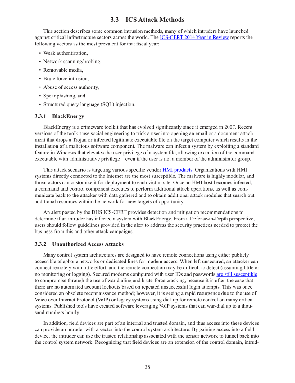 Recommended Practice: Improving Industrial Control Systems Cybersecurity With Defense-In-depth Strategies, Page 47
