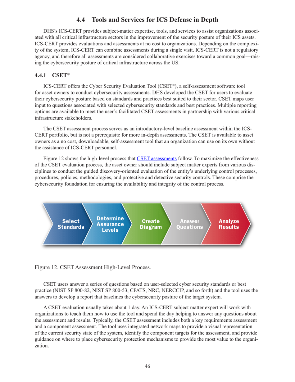 Recommended Practice: Improving Industrial Control Systems Cybersecurity With Defense-In-depth Strategies, Page 55