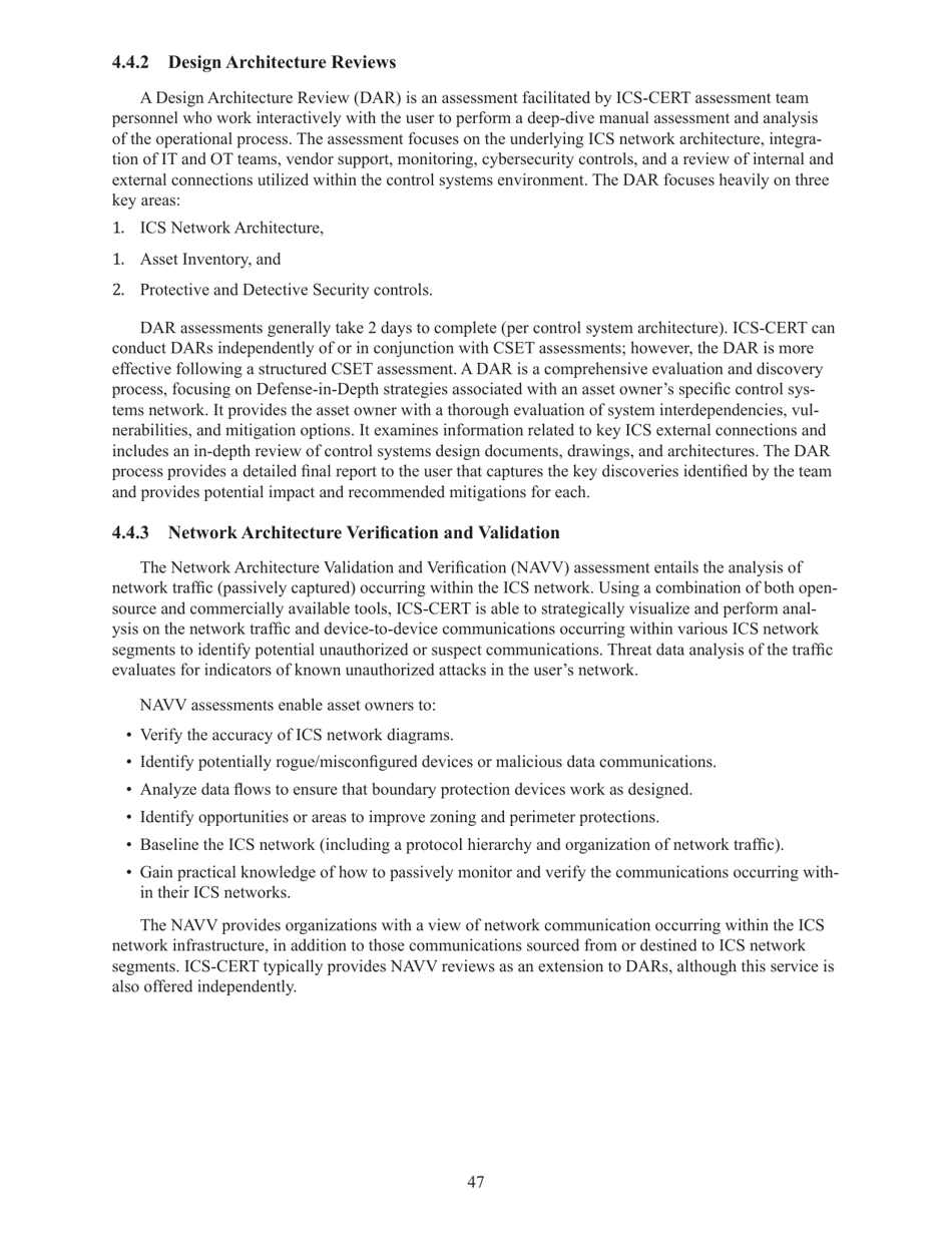 Recommended Practice: Improving Industrial Control Systems Cybersecurity With Defense-In-depth Strategies, Page 56