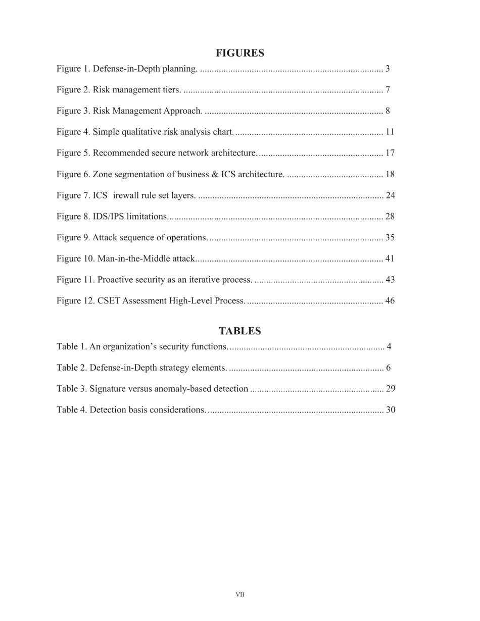 Recommended Practice: Improving Industrial Control Systems Cybersecurity With Defense-In-depth Strategies, Page 7