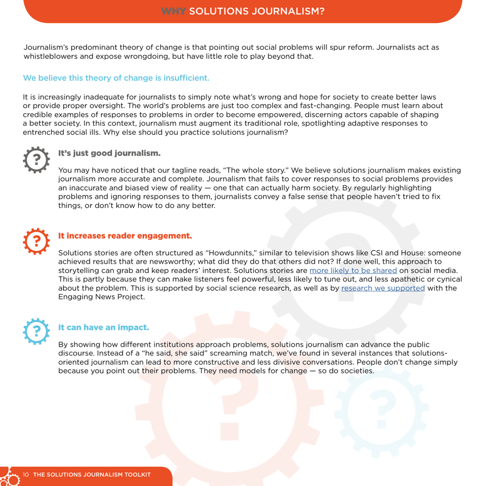 The Solutions Journalism Toolkit, Page 10