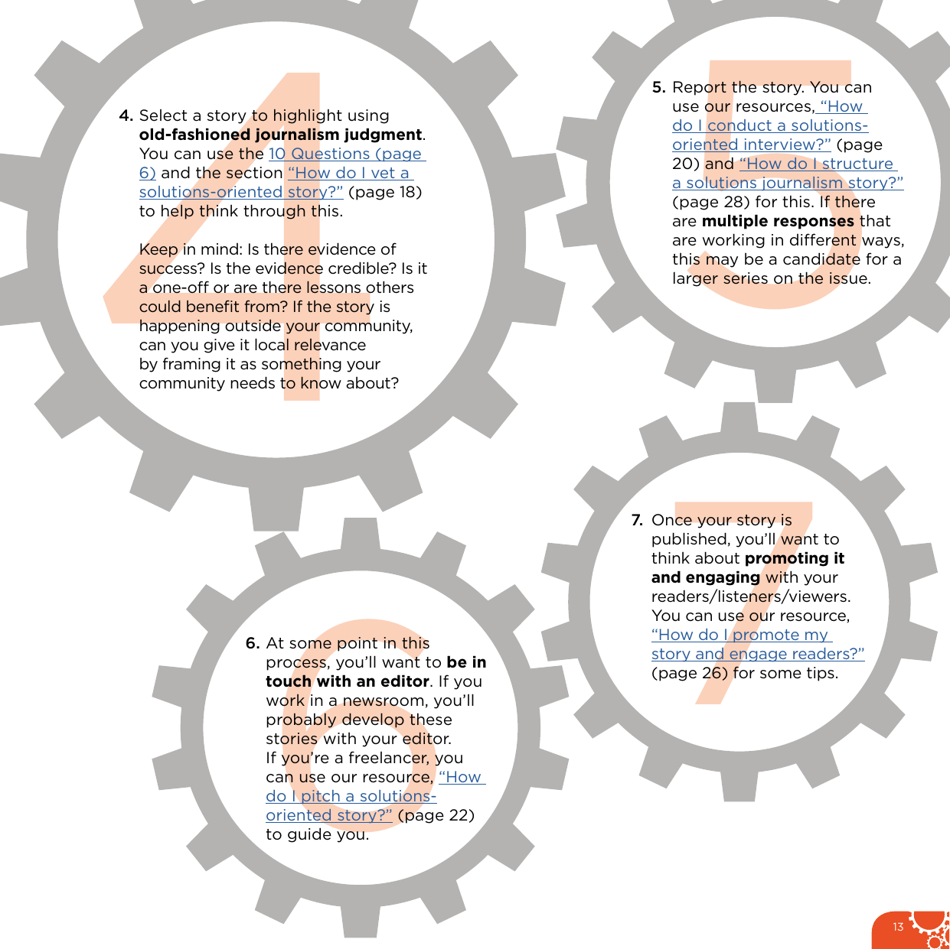 The Solutions Journalism Toolkit, Page 13