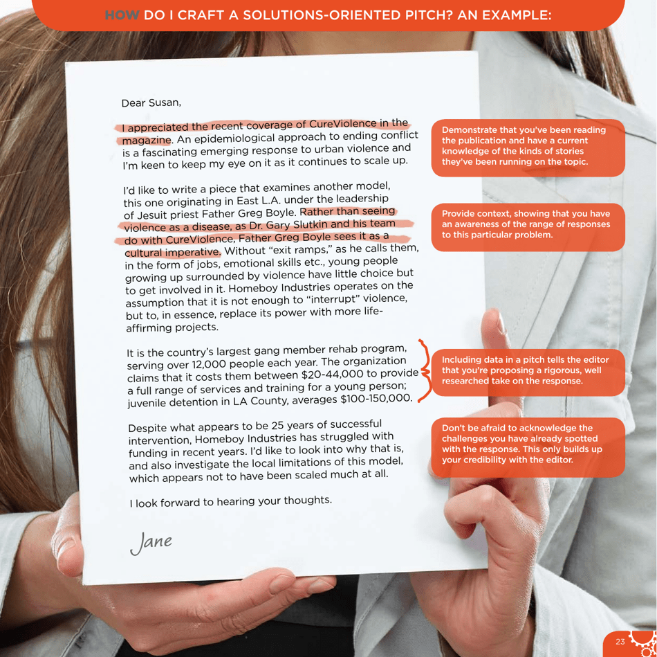 The Solutions Journalism Toolkit, Page 23