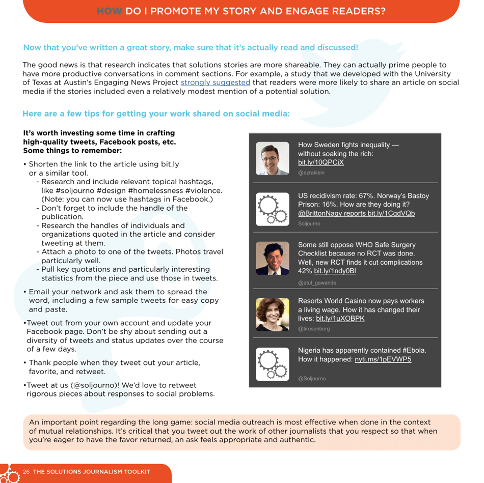 The Solutions Journalism Toolkit, Page 26
