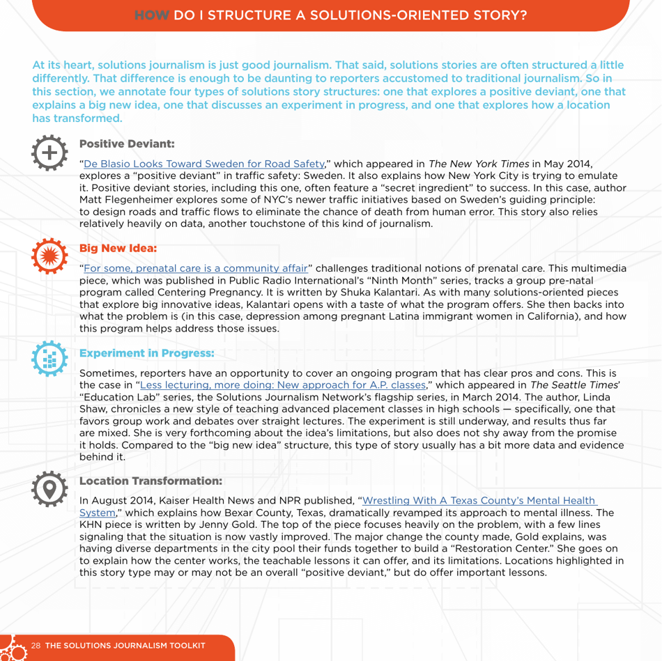 The Solutions Journalism Toolkit, Page 28
