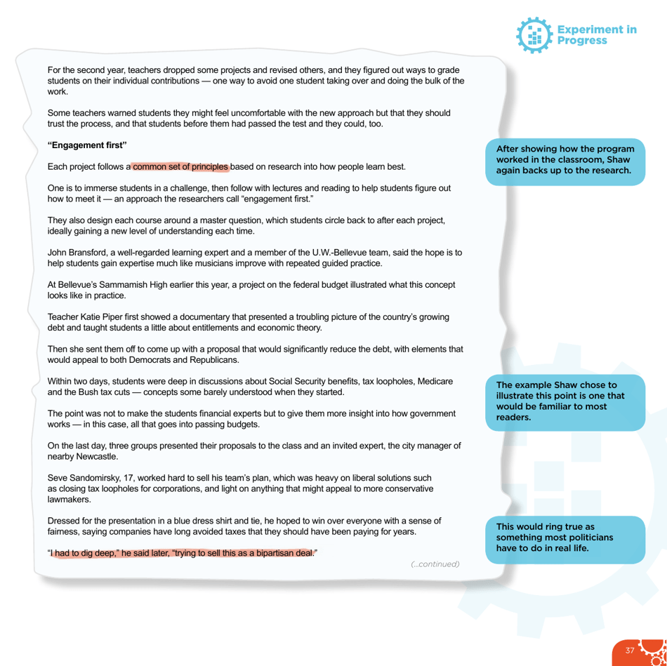 The Solutions Journalism Toolkit, Page 37