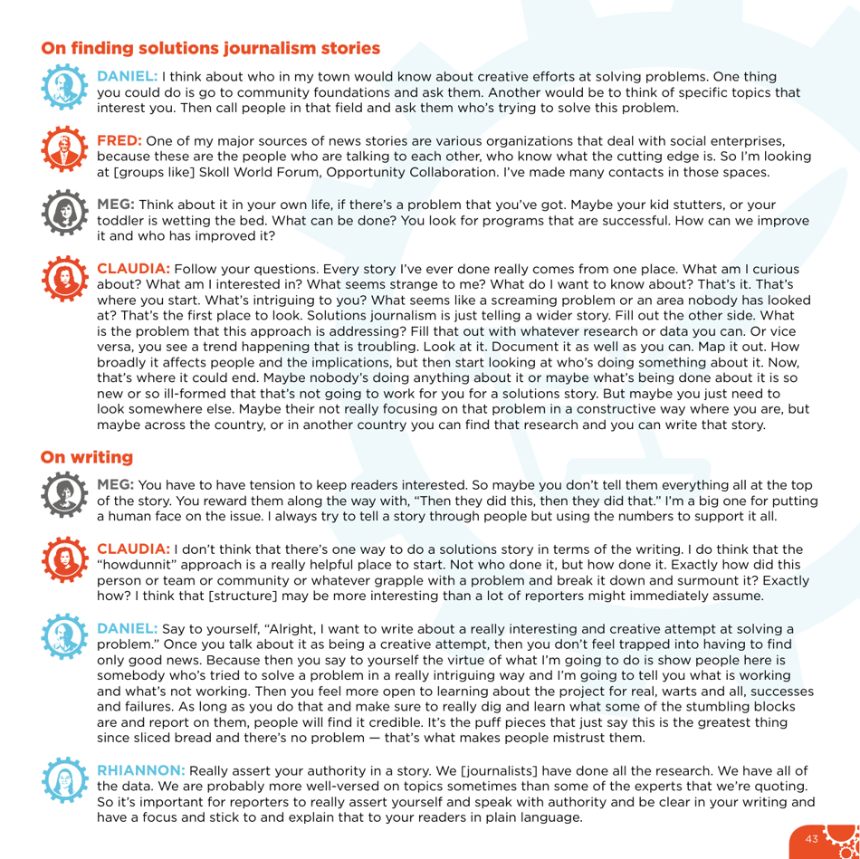 The Solutions Journalism Toolkit, Page 43