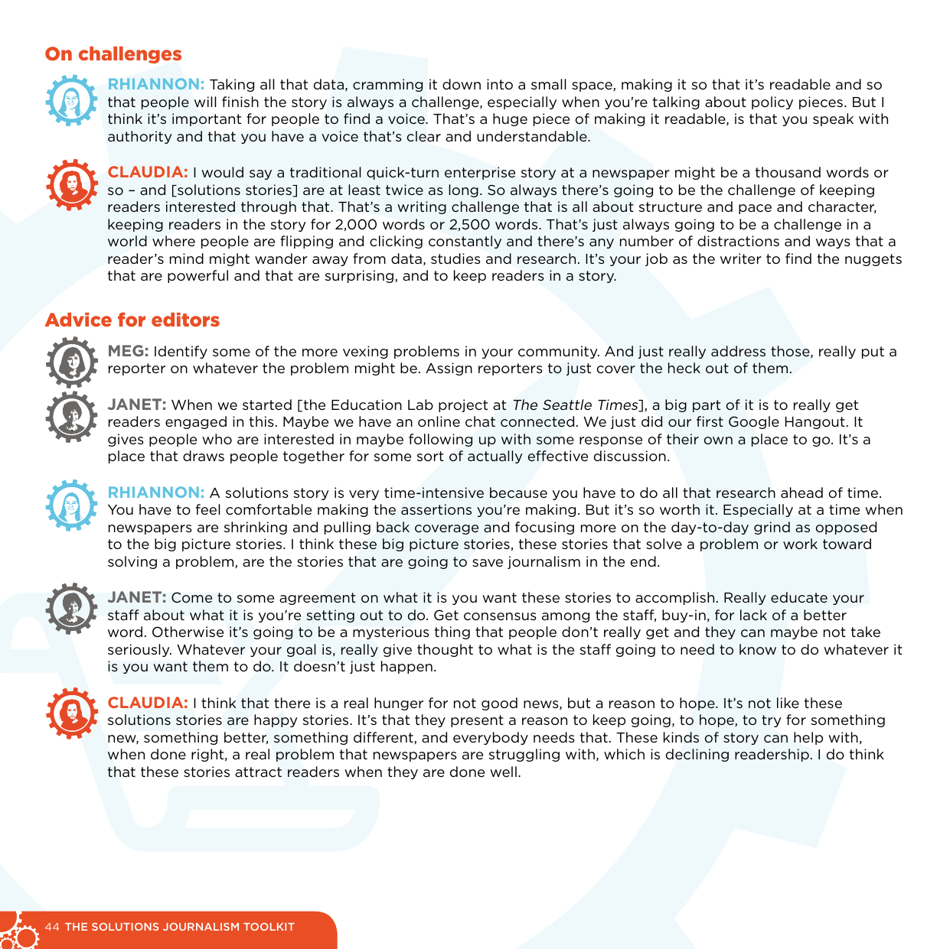 The Solutions Journalism Toolkit, Page 44