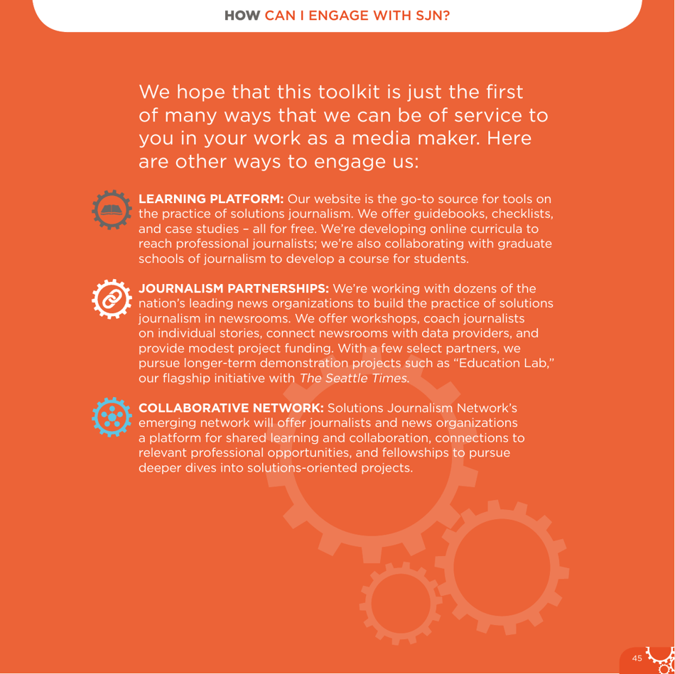 The Solutions Journalism Toolkit, Page 45