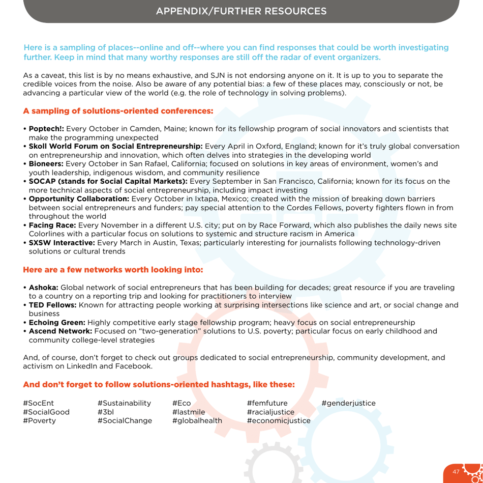 The Solutions Journalism Toolkit, Page 47