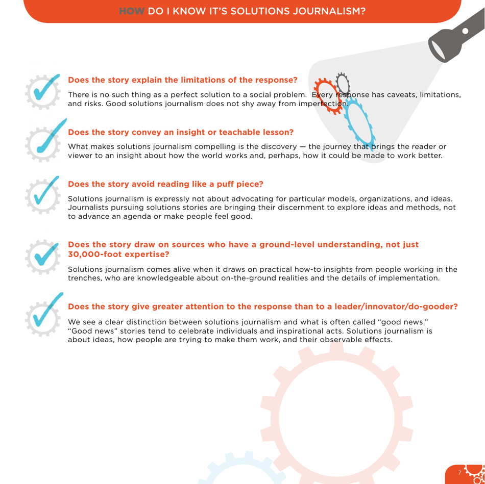 The Solutions Journalism Toolkit, Page 7