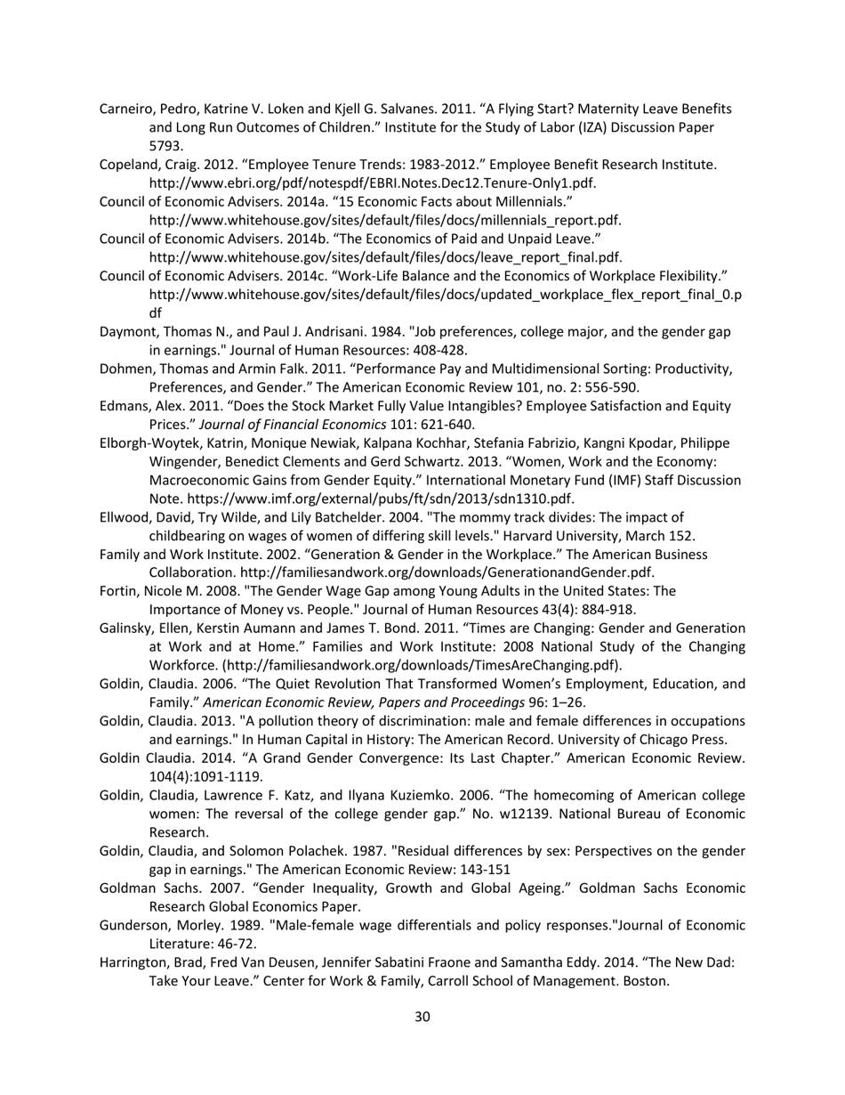 Eleven Facts About American Families and Work, Page 31