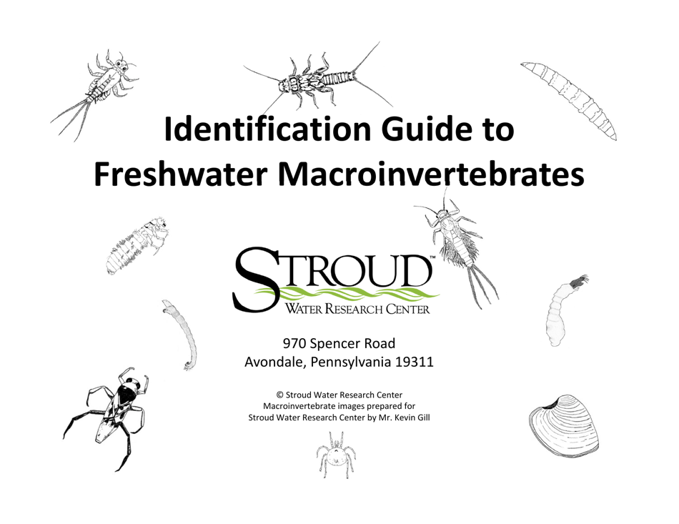 Identification Guide to Freshwater Macrointevertebrates