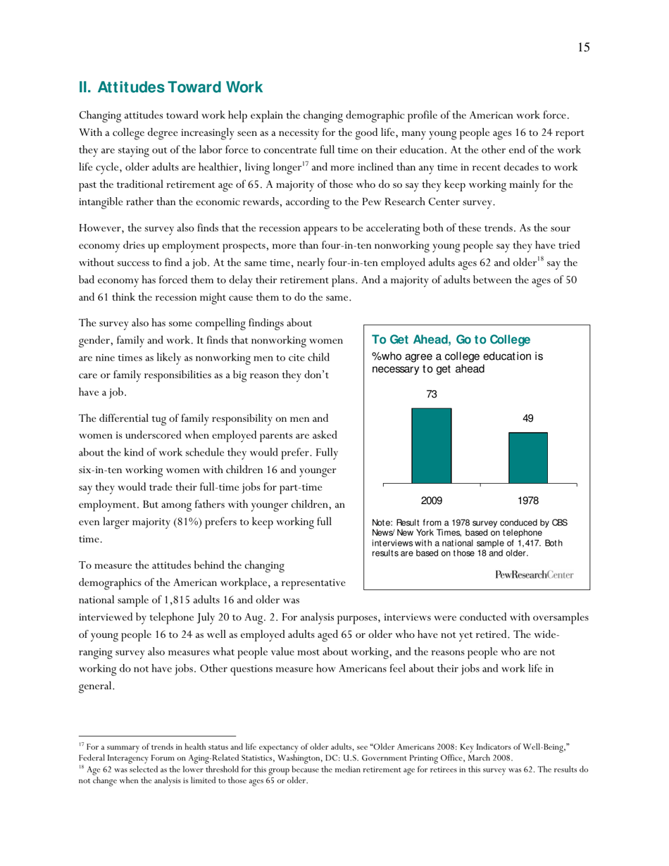 Americas Changing Workforce: Recession Turns a Graying Office Grayer - Pew Research Center, Page 16