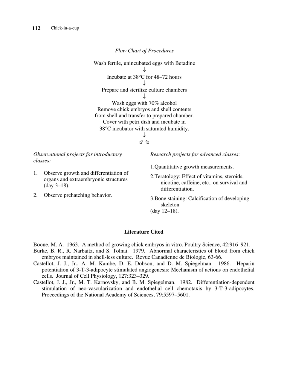 Chapter 8: Chick Embryos in Shell-Less Culture - Cynthia J. Fisher, Page 8