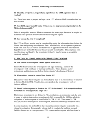 Information Sheet, Guidance for Sponsors, Clinical Investigators, and Irbs Frequently Asked Questions - Statement of Investigator (Form FDA 1572), Page 12