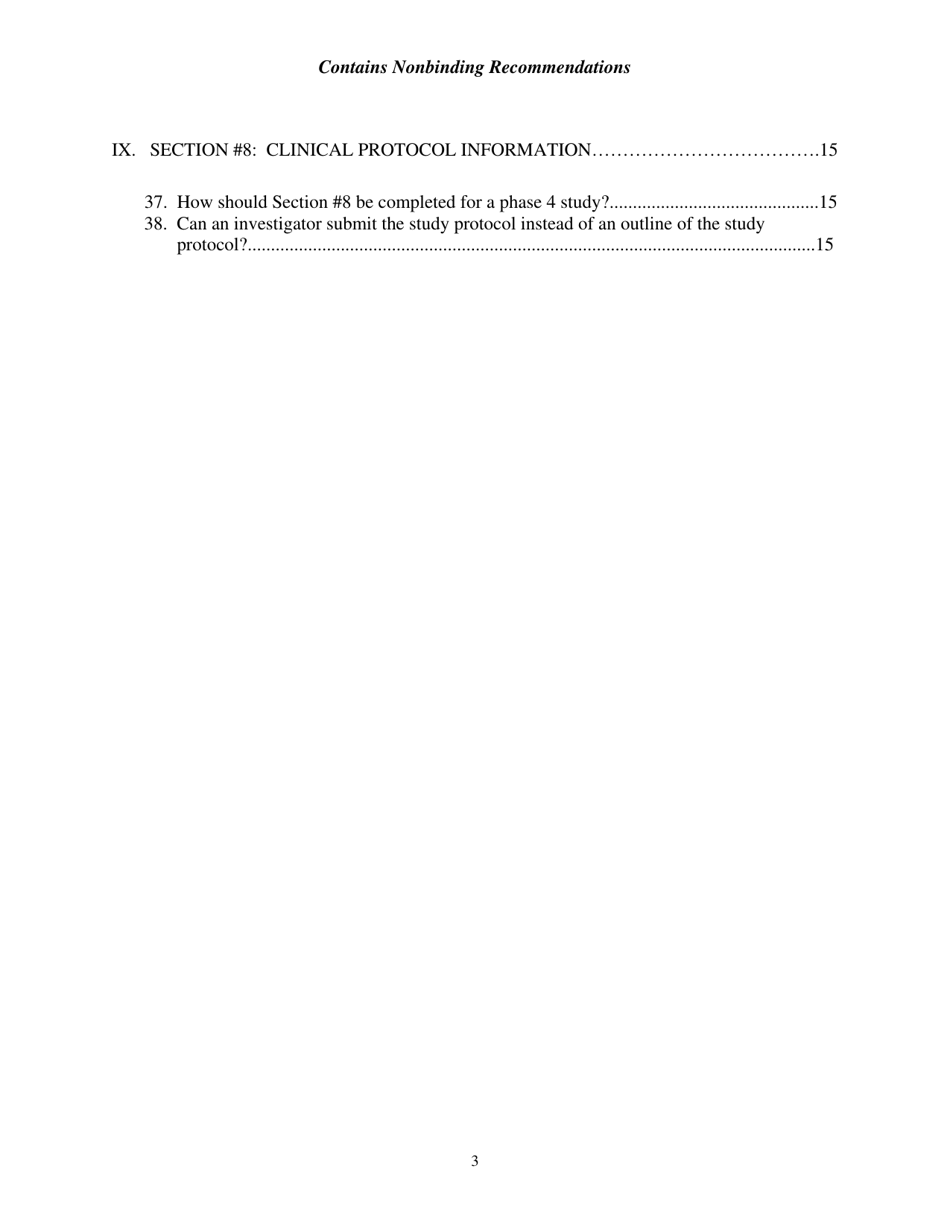 Information Sheet, Guidance for Sponsors, Clinical Investigators, and Irbs Frequently Asked Questions - Statement of Investigator (Form FDA 1572), Page 5