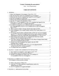 Information Sheet, Guidance for Sponsors, Clinical Investigators, and Irbs Frequently Asked Questions - Statement of Investigator (Form FDA 1572), Page 3