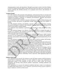 Standards for Accreditation - Northwest Commission on Colleges and Universities, Page 2