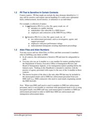 Handbook for Safeguarding Sensitive Personally Identifiable Information, Page 7
