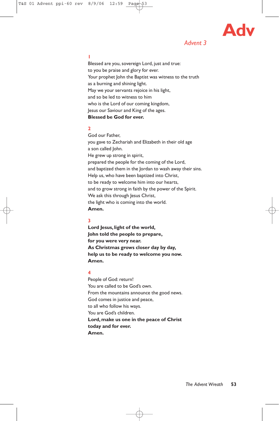 Common Worship: Times and Seasons - Advent, Page 23