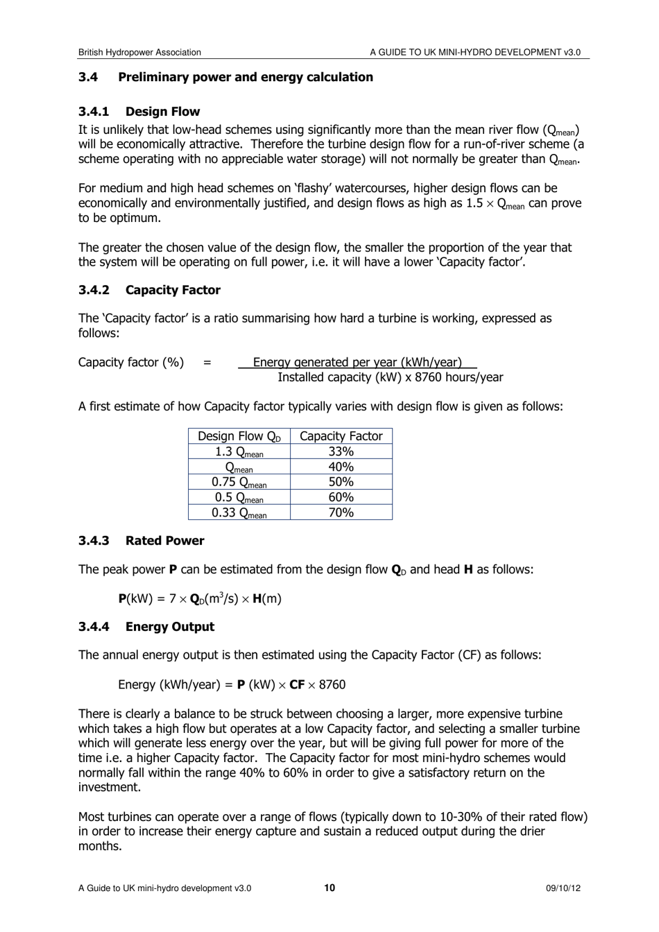 A Guide to UK Mini-Hydro Developments - the British Hydropower Association, Page 11
