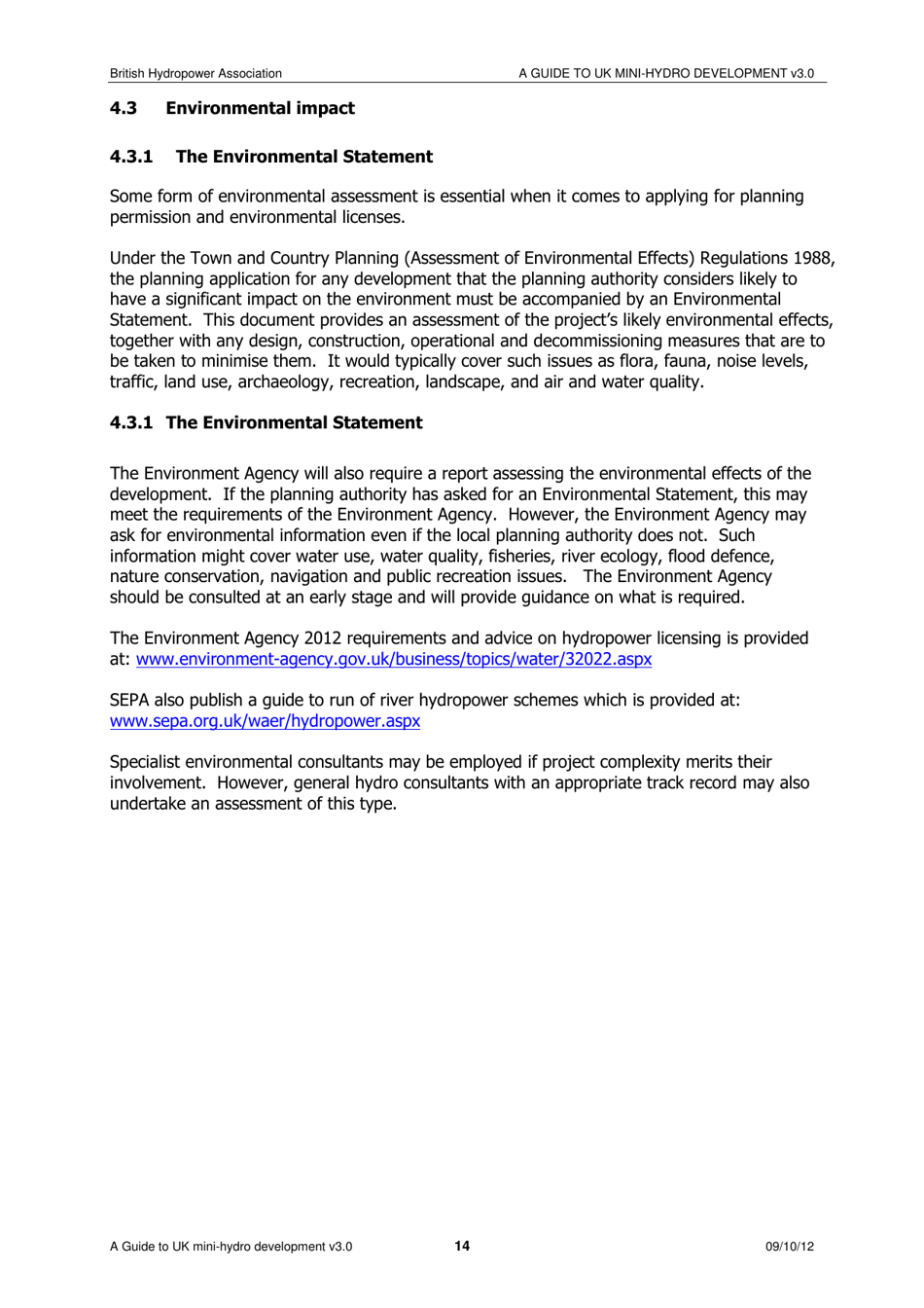 A Guide to UK Mini-Hydro Developments - the British Hydropower Association, Page 15